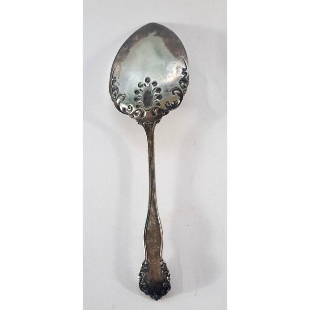 Antique Norma Pie Knife Server 1900 Montgomery Ward Victorian Silverplate - Picture 4 of 5